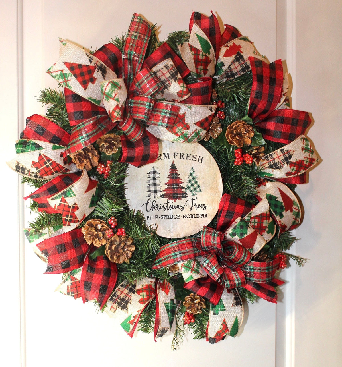 Farm Fresh Christmas Wreath