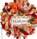 Fall Wreath, Farmhouse Peony, Autumn Farmhouse Charm for Your Front Door