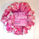 Breast Cancer Survivor Wreath - Gift