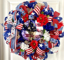 Patriotic Poppy Wreath