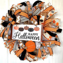 Halloween Decor, Pumpkin, Fall Wreath, Autumn, Home Decor