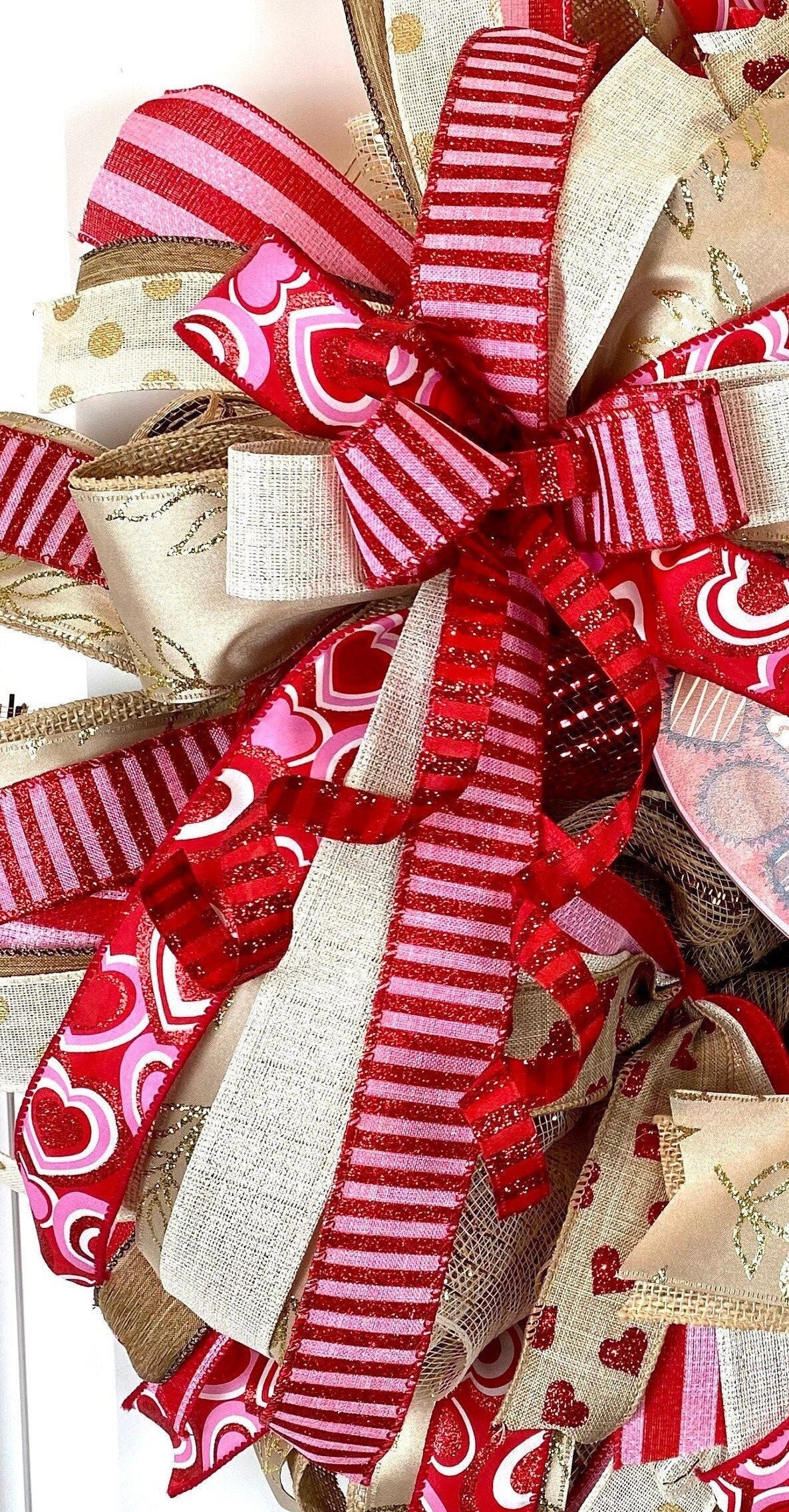 Valentines Day Wreath, Box of Chocolate Wreath, Chocolate Wreath, Valentine Candy, Gift for her