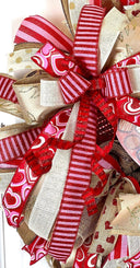 Valentines Day Wreath, Box of Chocolate Wreath, Chocolate Wreath, Valentine Candy, Gift for her