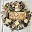 Fall Hydrangea Wreath, Farmhouse Wreath