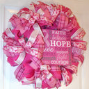 Breast Cancer Survivor Wreath - Gift