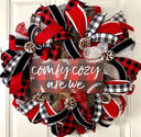 Buffalo Check Merry Christmas Wreath