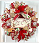 Christmas Wreath, Gingerbread Bakery