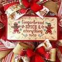 Christmas Wreath, Gingerbread Bakery