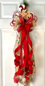 Gingerbread Tree Topper to match wreath