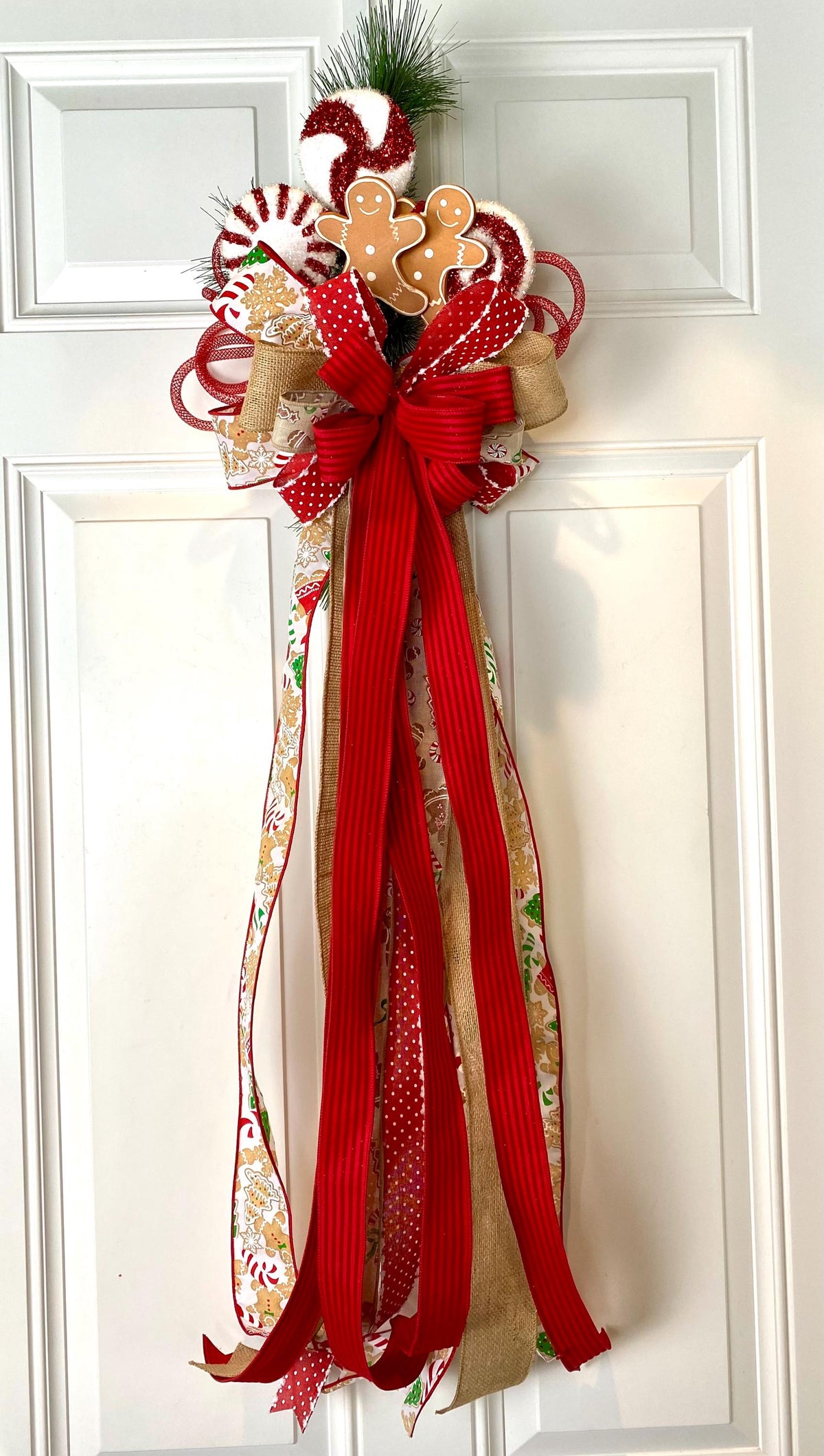 Gingerbread Tree Topper to match wreath