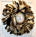 Elegant New Years Wreath, Happy New Year Party Decor, Wreath for front door, New Years Party Decor, Double Door