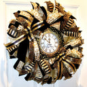 Elegant New Years Wreath, Happy New Year Party Decor, Wreath for front door, New Years Party Decor, Double Door