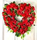 Valentine Day Wreath, Valentine Wreath, Heart Wreath, Pink & Red Wreath, Front Door Valentine Wreath, Double Doors