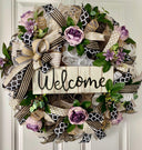 Deluxe Peony Wreath / Everyday Wreath with color options