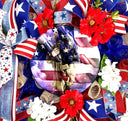Patriotic Poppy Wreath