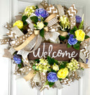 Everyday Wreath Front Door, Floral Wreath, Farmhouse Wreath for Every Season, Spring Wreath, Summer Deco Mesh, other signs are available
