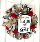 Everyday Wreath, Farmhouse Geranium Summer, Geranium Front Door, Geranium Farmhouse, biscuits and gravy