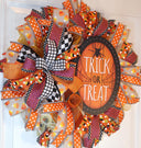 Candy Corn Wreath, Halloween Decor