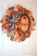 Candy Corn Wreath, Halloween Decor