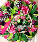 Hydrangea Watermelon Wreath