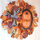 Candy Corn Wreath, Halloween Decor