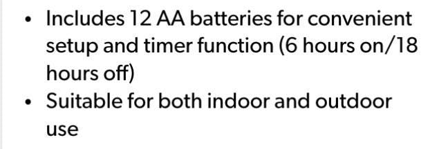 Add lights to any wreath you purchase