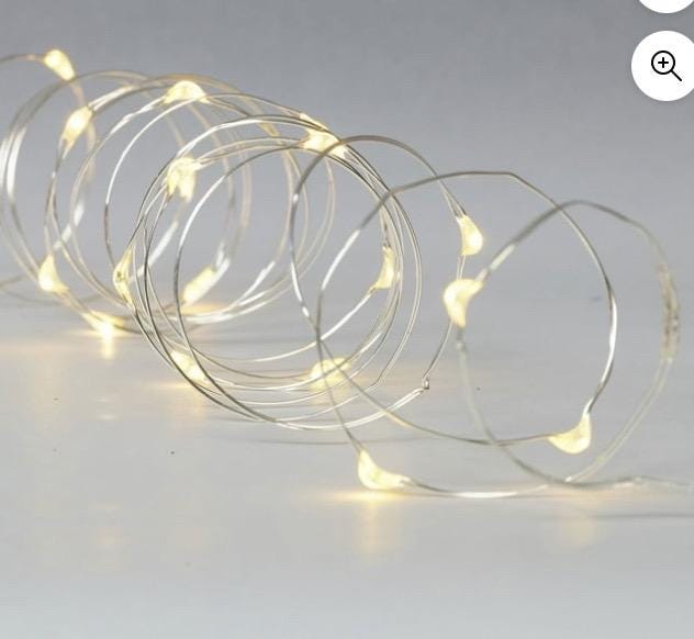 Add lights to any wreath you purchase