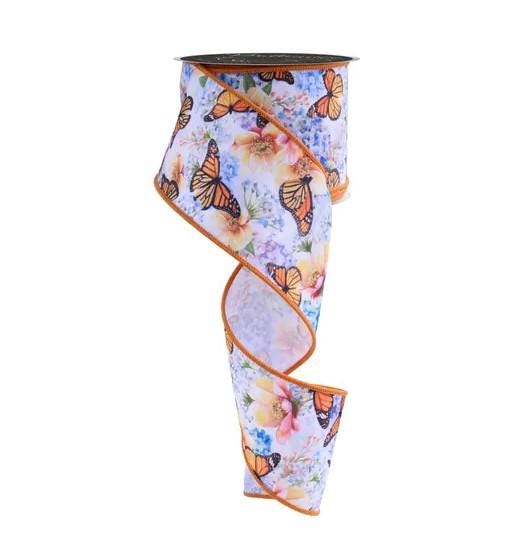 2.5" Butterfly Ribbon (10 Yards)