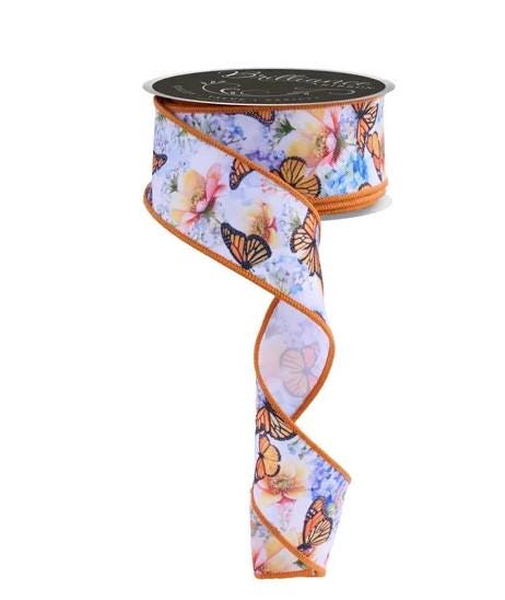 1.5" Butterfly Ribbon (10 Yards)
