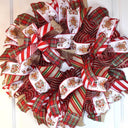Gingerbread Wreath, Christmas Wreath, Holiday Decor