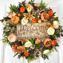 Everyday Floral Peony-Ranunculus Wreath- Spring - Fall!