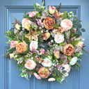 Everyday Floral Peony-Ranunculus Wreath- Spring - Fall!