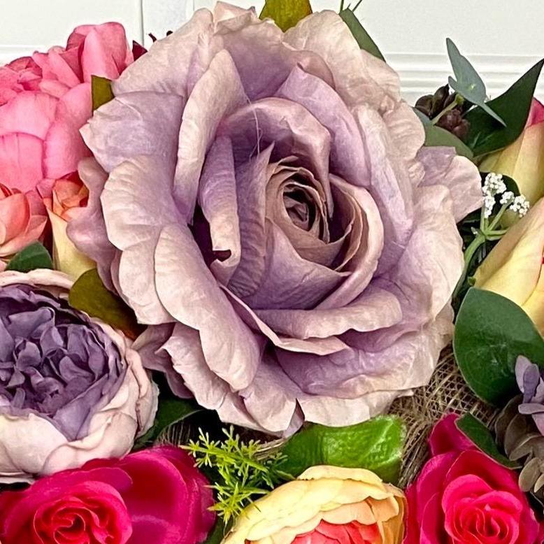 Everyday Floral Wreath / Peony Hydrangea Wreath