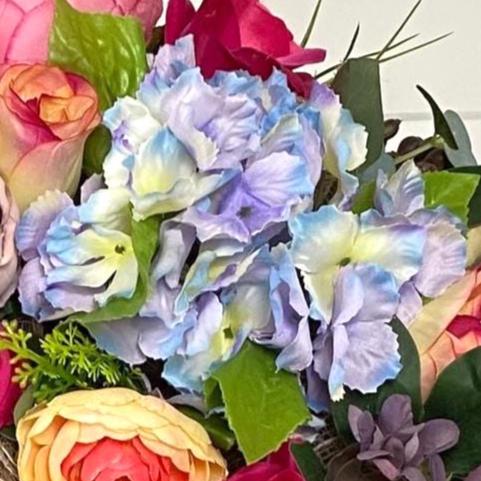 Everyday Floral Wreath / Peony Hydrangea Wreath