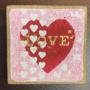 6" Valentine Signs / Rustic Glam Farmhouse Decor (Set of 3)