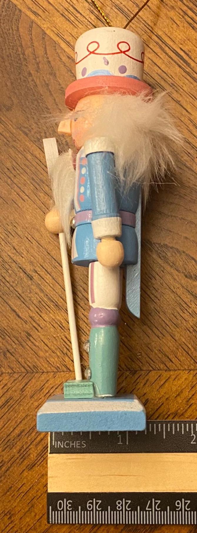 5" Pastel Nutcracker Ornaments, Wood ornaments (Set of 4)