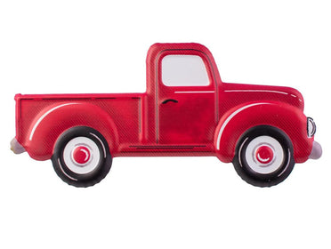 12" Red Truck - Embossed Sign