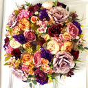 Fall Peony Hydrangea Wreath: Summer Floral Front Door Decor