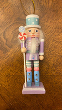 5" Pastel Nutcracker Ornaments, Wood ornaments (Set of 4)