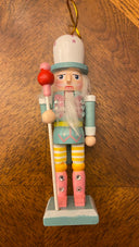 5" Pastel Nutcracker Ornaments, Wood ornaments (Set of 4)