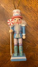 5" Pastel Nutcracker Ornaments, Wood ornaments (Set of 4)