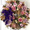 All Season Peony Hydrangea Wreath: Fall-Christmas-Easter Floral Front Door Decor