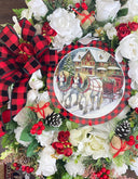 Christmas in Heaven Wreath, Memorial Wreath