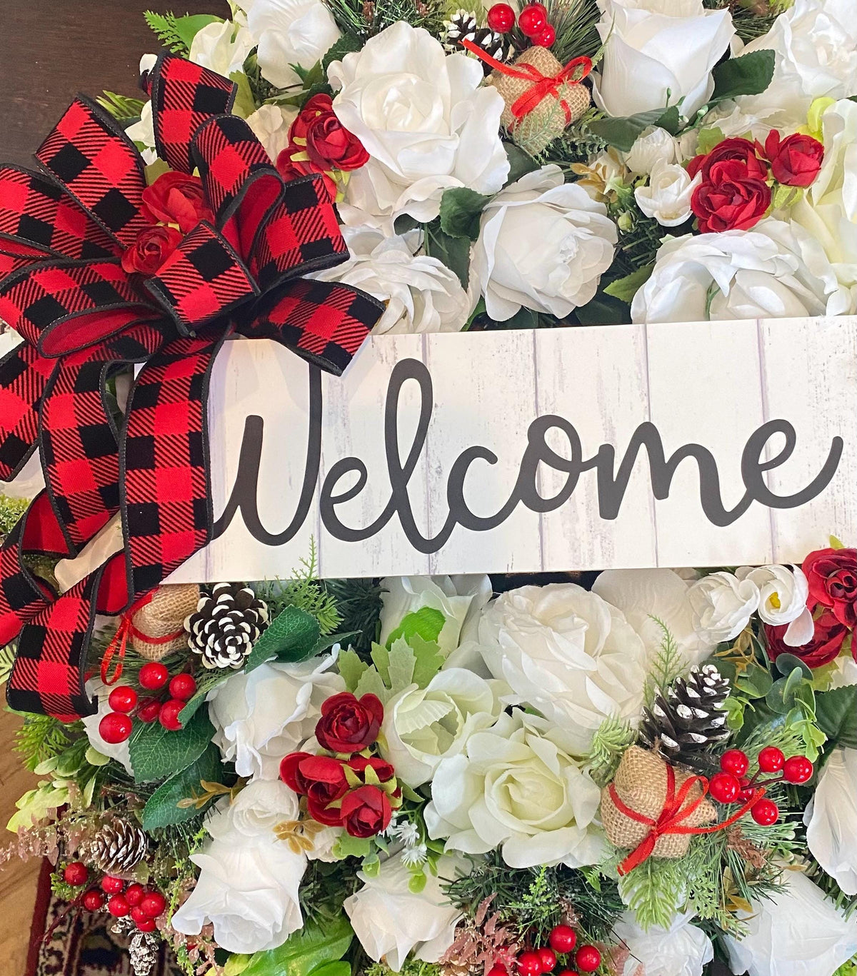 Christmas in Heaven Wreath, Memorial Wreath