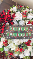Christmas in Heaven Wreath, Memorial Wreath