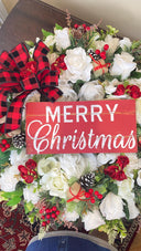 Christmas in Heaven Wreath, Memorial Wreath