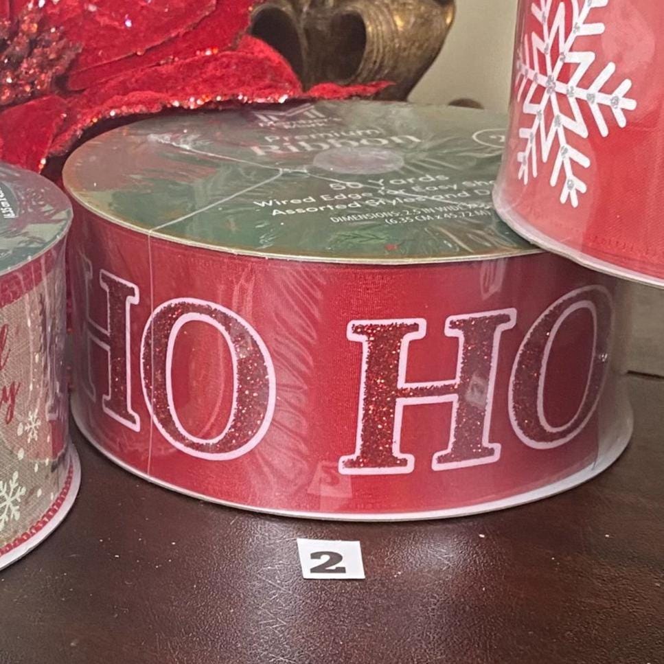 Santa Ribbon Collection (10yd)
