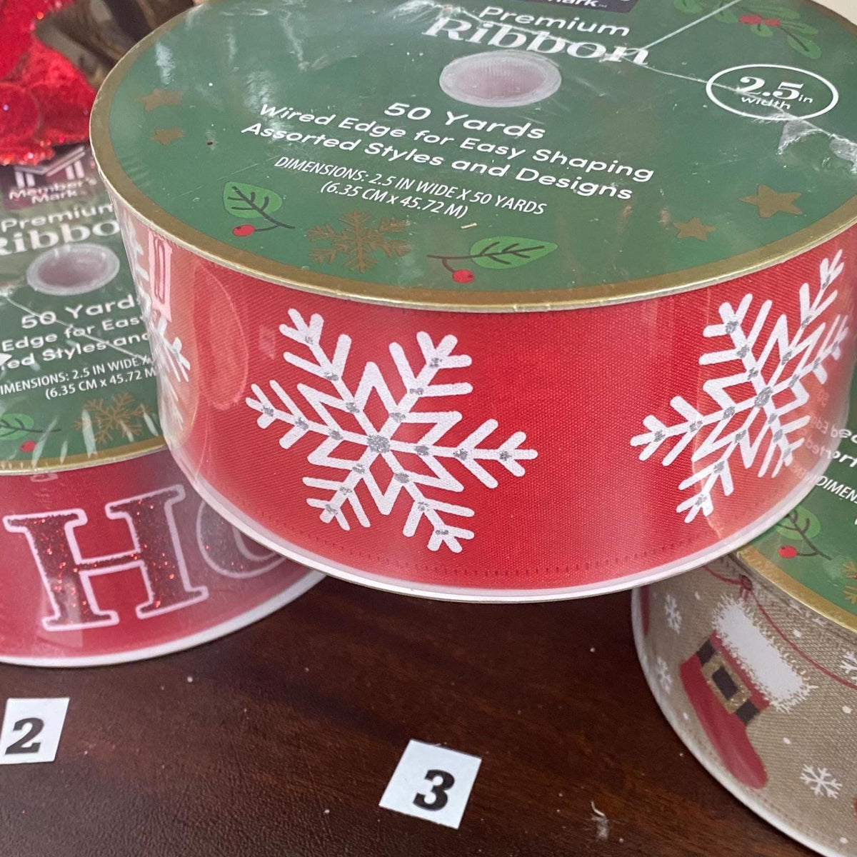 Santa Ribbon Collection (10yd)