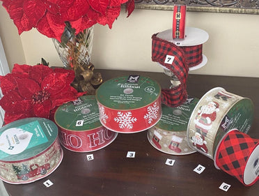 Santa Ribbon Collection (10yd)