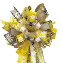 Yellow Bumble Bee Daisy Ribbon (10 Yards)
